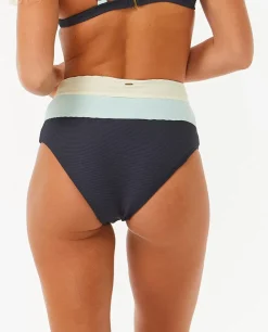 Fato De Banho Block Party Splice Full Bikini Bottom