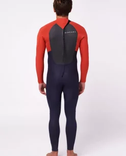 Fato De Mergulho Com Fecho De Correr Atrás 4/3 Omega