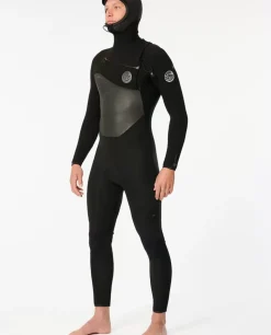 Fato De Mergulho Flashbomb 6/4 Com Capuz E Fecho De Correr No Peito