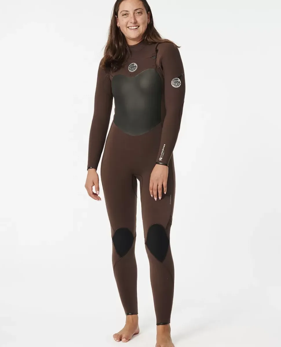 Fato De Mergulho Flashbomb 3/2 Com Fecho De Correr No Peito Para Mulher