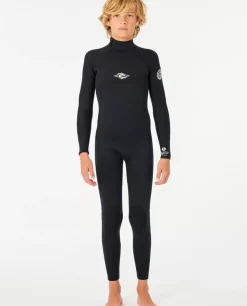 Fato De Mergulho Júnior Dawn Patrol 3/2 Com Fecho De Correr Atrás