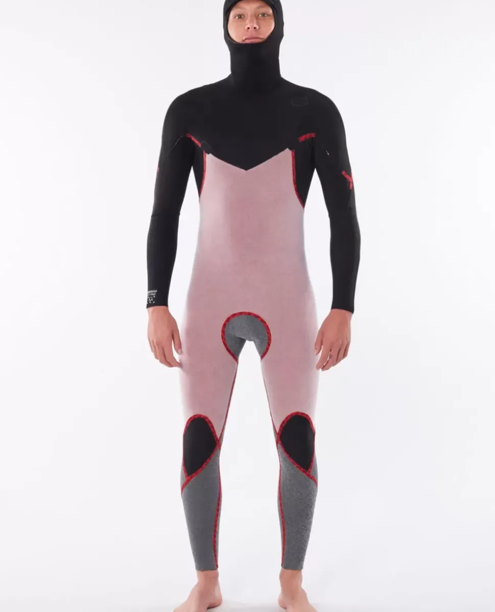 Fato De Surf Dawn Patrol Hood 5/4 Chest Zip