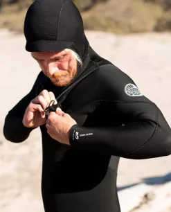 Fato De Surf Dawn Patrol Hood 5/4 Chest Zip