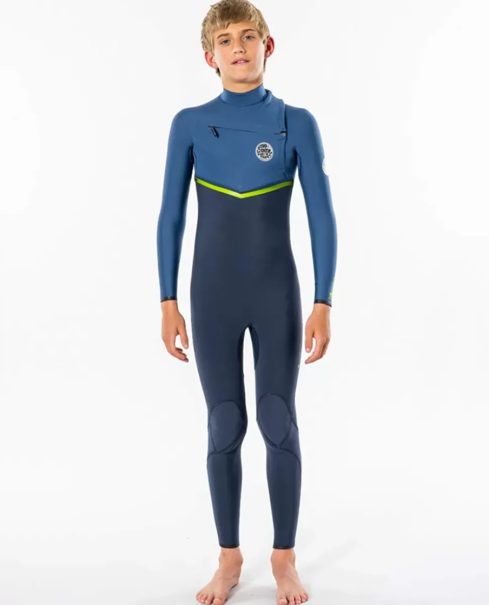Fato De Surf Flashbomb Junior 3/2 Com Fecho Na Frente (2022)