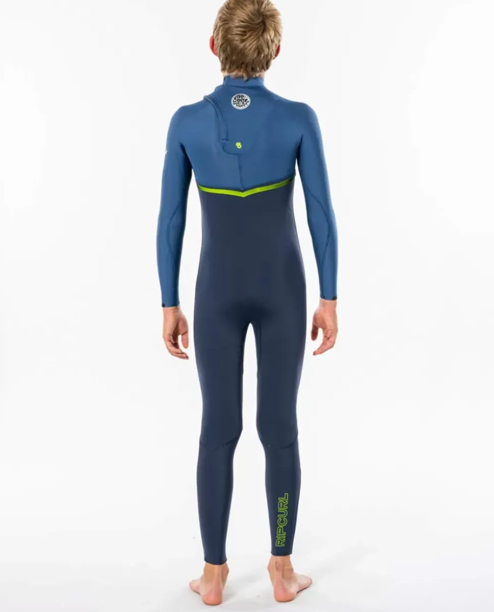 Fato De Surf Flashbomb Junior 3/2 Com Fecho Na Frente (2022)