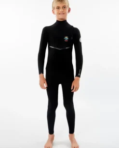Fato De Surf Flashbomb Junior 4/3 Com Fecho Na Frente (2022)