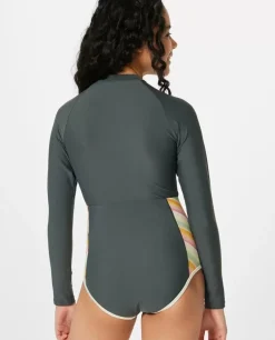 Fato De Surf Trippin Long Sleeve Para Rapariga