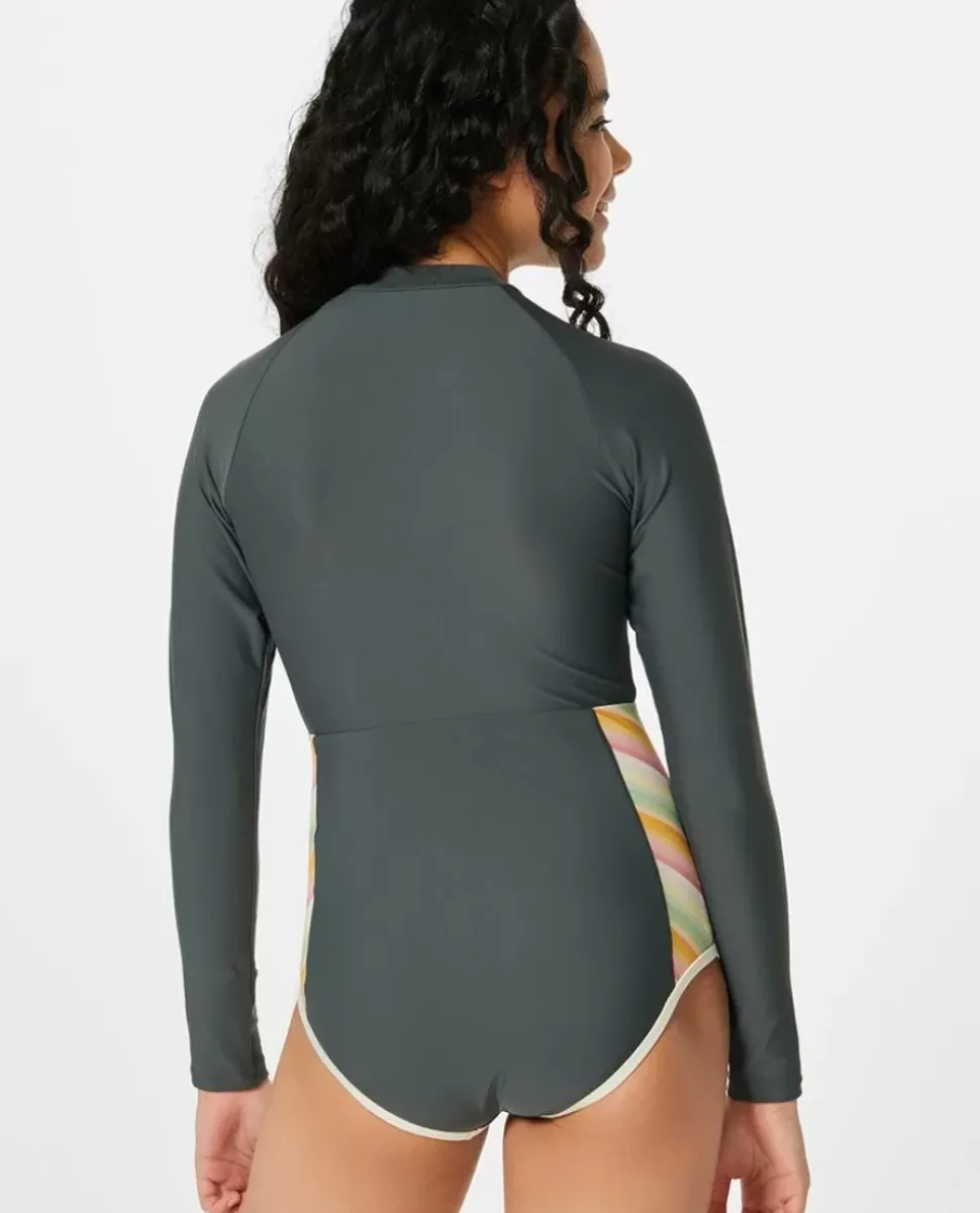 Fato De Surf Trippin Long Sleeve Para Rapariga