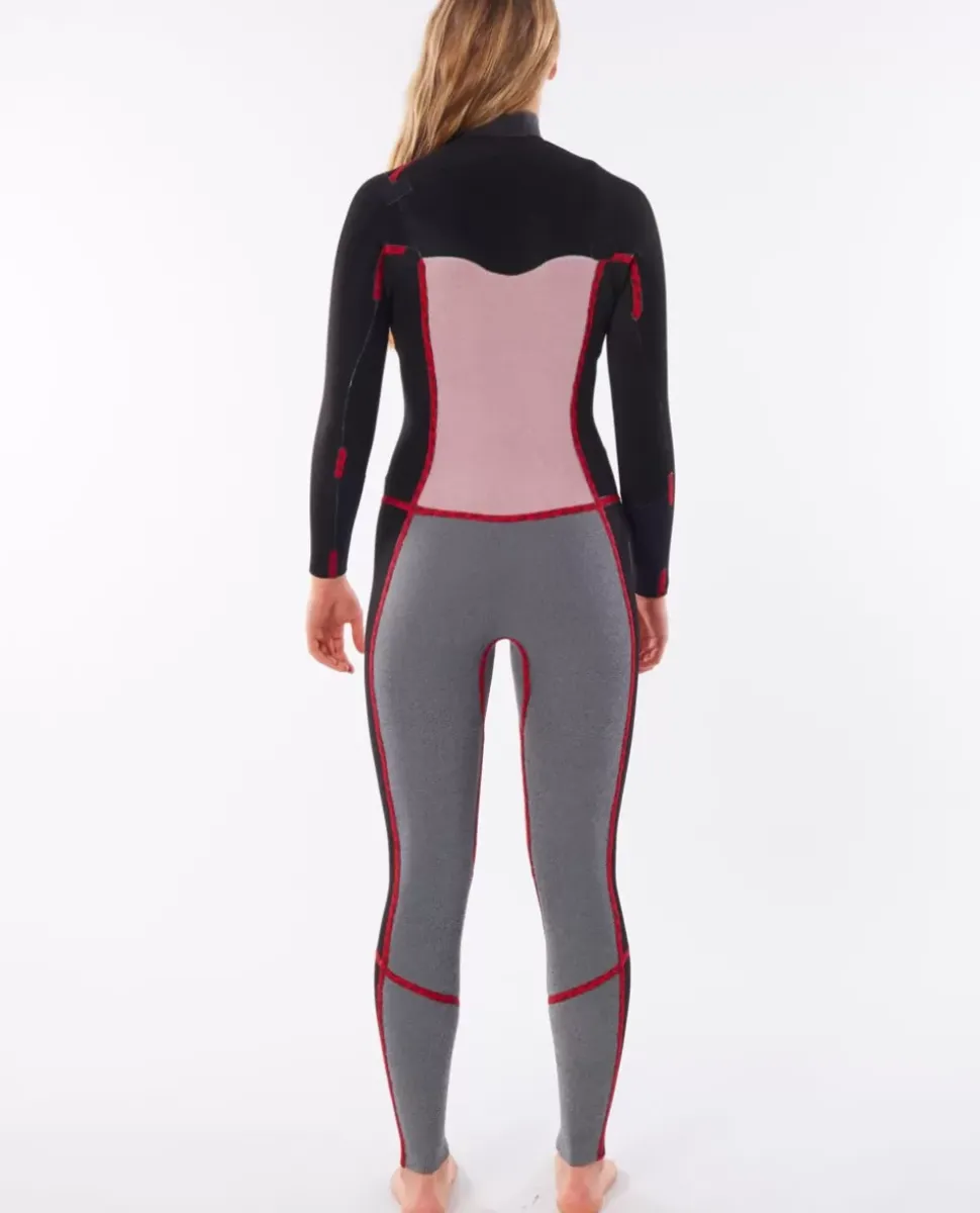 Fato De Surf Women Dawn Patrol 4/3 Chest Zip