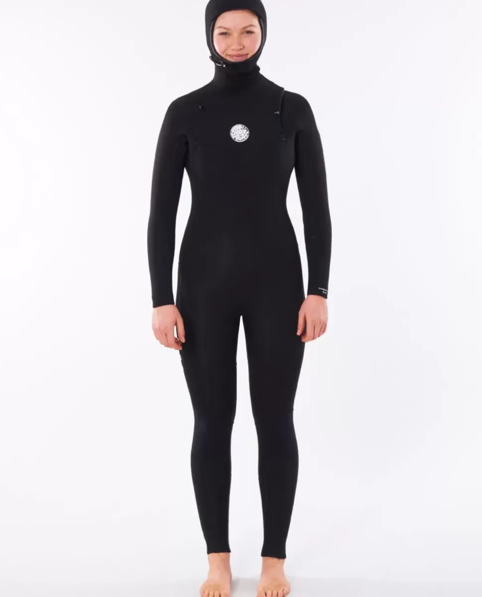 Fato De Surf Women Dawn Patrol 5/4 Chest Zip