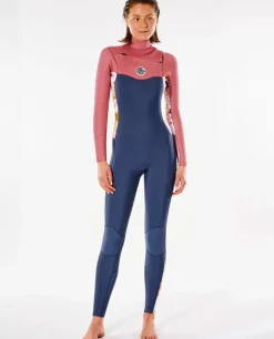 Fato De Surf Women Dawn Patrol 4/3 Chest Zip (2022)