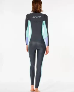 Fato De Surf Women Dawn Patrol 5/3 Chest Zip (2022)