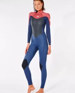 Fato De Surf Women Omega 4/3 Back Zip