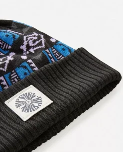 Gorro Alto Em Jacquard Salt Water Culture