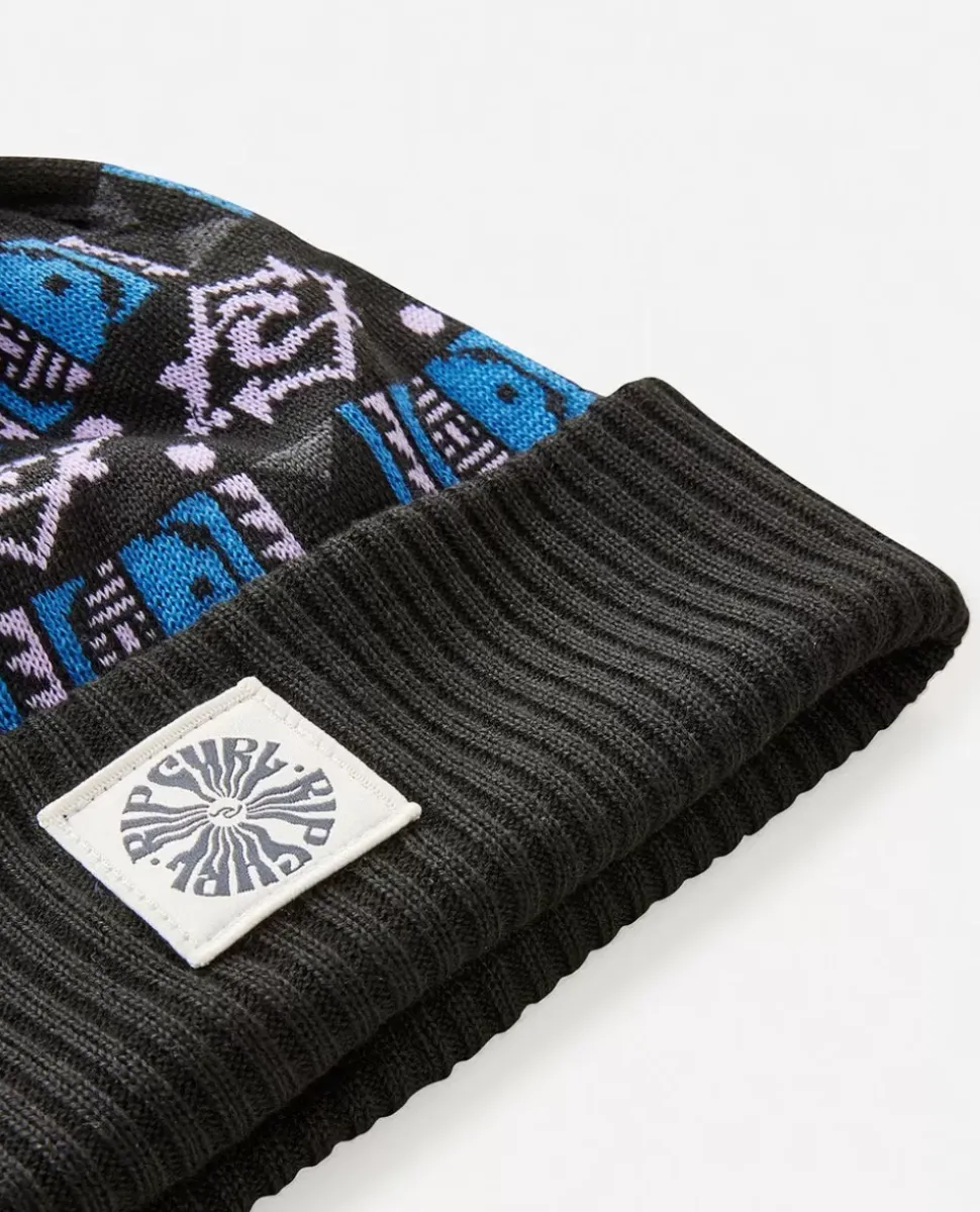 Gorro Alto Em Jacquard Salt Water Culture