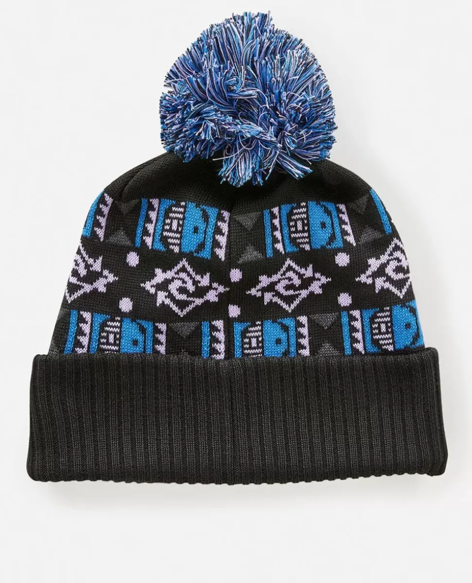 Gorro Alto Em Jacquard Salt Water Culture