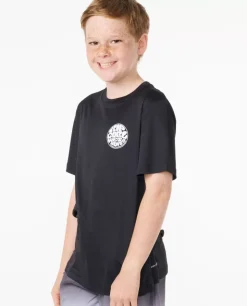 Icons Surflite UPF Short Sleeve Rash Vest Rapaz