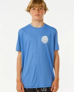 Icons Surflite UPF Short Sleeve Rash Vest Rapaz