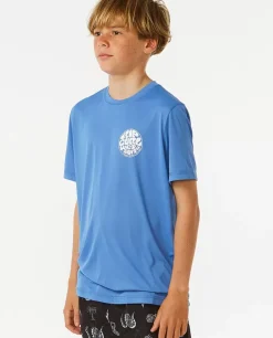 Icons Surflite UPF Short Sleeve Rash Vest Rapaz