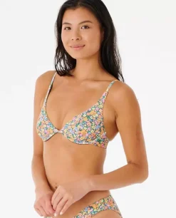 Parte De Cima De Biquíni Copa D Afterglow Floral Bralette