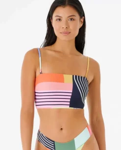 Parte De Cima De Biquíni Day Break Long Line Bandeau