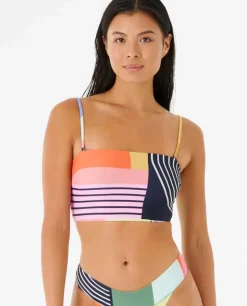 Parte De Cima De Biquíni Day Break Long Line Bandeau