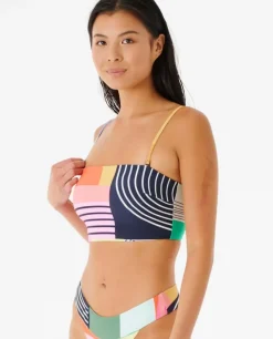 Parte De Cima De Biquíni Day Break Long Line Bandeau