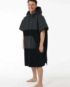 Poncho Com Capuz Anti-Series Puffer