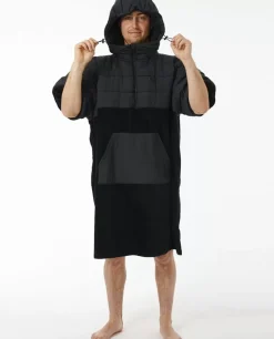 Poncho Com Capuz Anti-Series Puffer