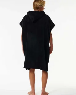 Poncho Com Capuz E Logótipo