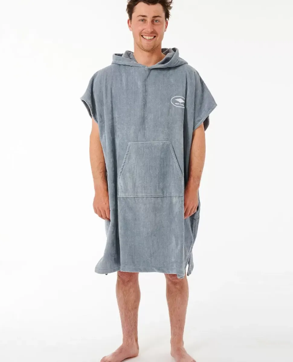 Poncho Com Capuz E Logótipo
