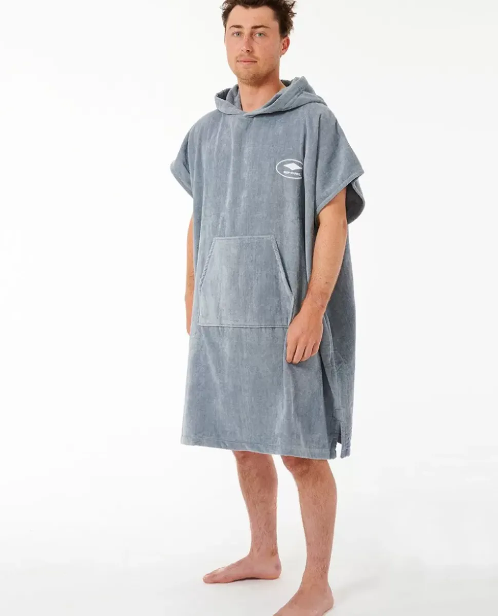 Poncho Com Capuz E Logótipo