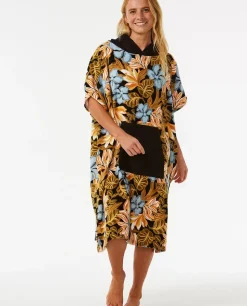 Poncho Com Capuz Mixed Para Rapariga