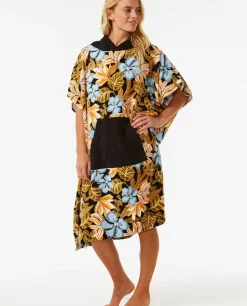 Poncho Com Capuz Mixed Para Rapariga