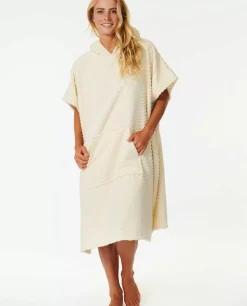 Poncho Com Capuz Swirl Terry