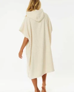 Poncho Com Capuz Swirl Terry