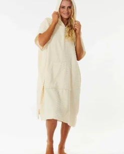 Poncho Com Capuz Swirl Terry