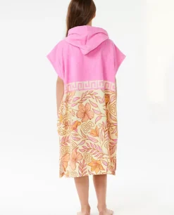 Poncho De Toalha Com Capuz Para Rapariga