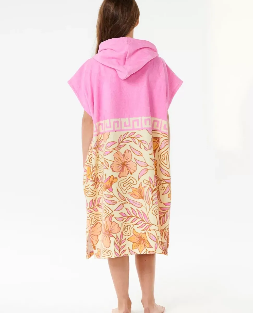 Poncho De Toalha Com Capuz Para Rapariga