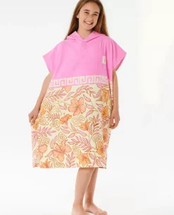 Poncho De Toalha Com Capuz Para Rapariga