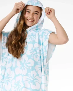 Poncho De Toalha Com Capuz Para Rapariga