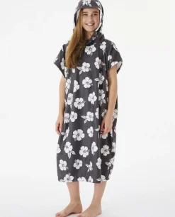 Poncho Toalha Com Capuz Desert Waves Para Rapariga