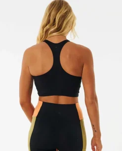 Run Swim Surf Valley Top Comprido Com Corte