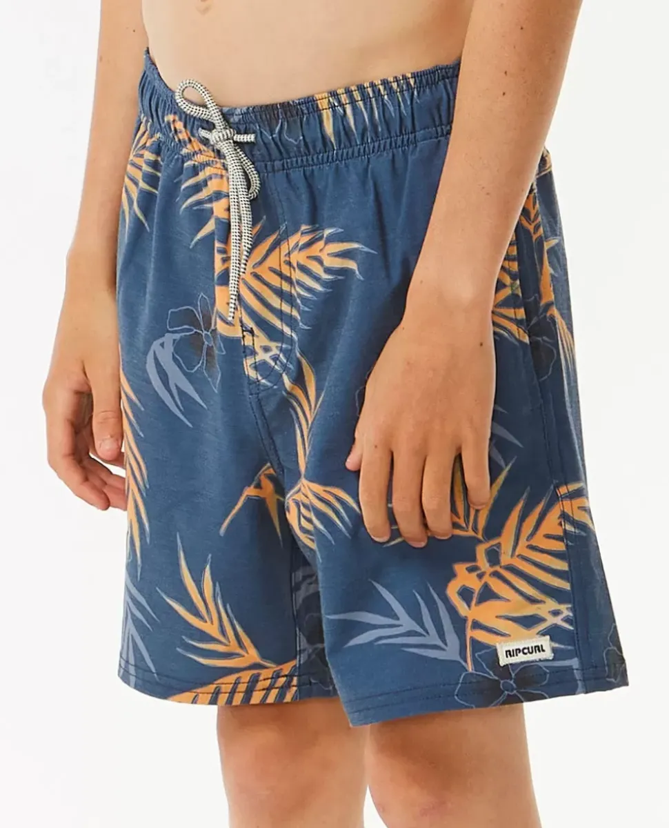 Surf Revival Floral Volley Short Rapaz