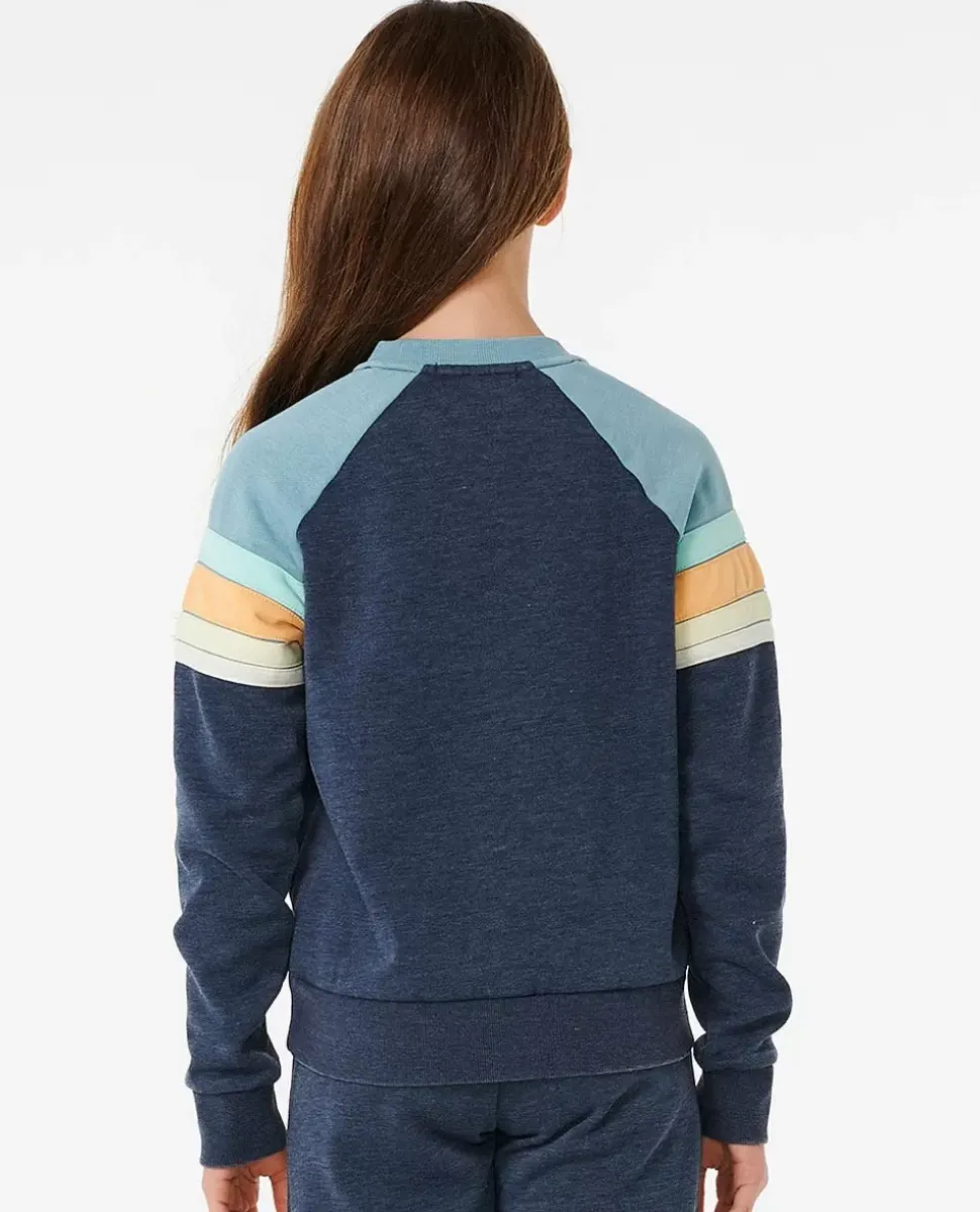 Surf Revival Raglan Crew Fleece Rapariga