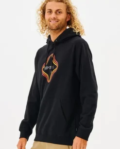 Surf Revival Vibrations Com Capuz Em Velo