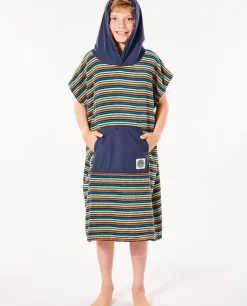 Surf Sock Hooded Toalha Poncho Boy