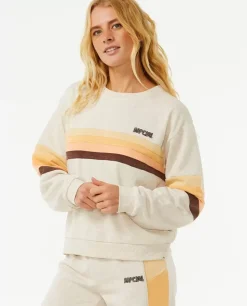 Sweatshirt Com Gola Redonda Surf Revival