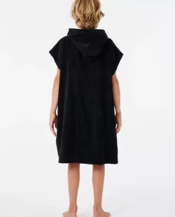 Toalha-poncho Com Capuz Icons Para Rapaz