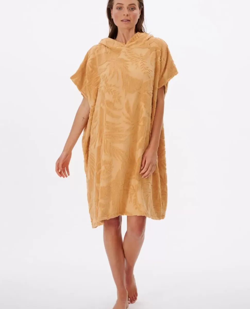 Toalha-poncho Sun Rays Terry Com Capuz